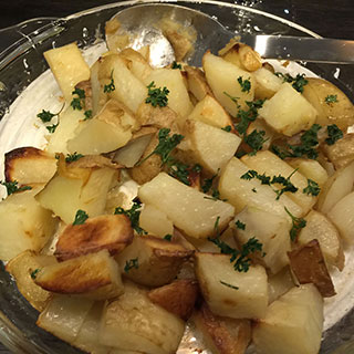 橄欖油烤箱香草馬鈴薯
